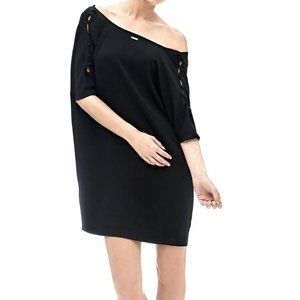 Guess dámské černé krátké šaty - S (A996)